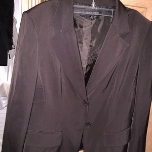 Brown Anne Klein Pant Suit